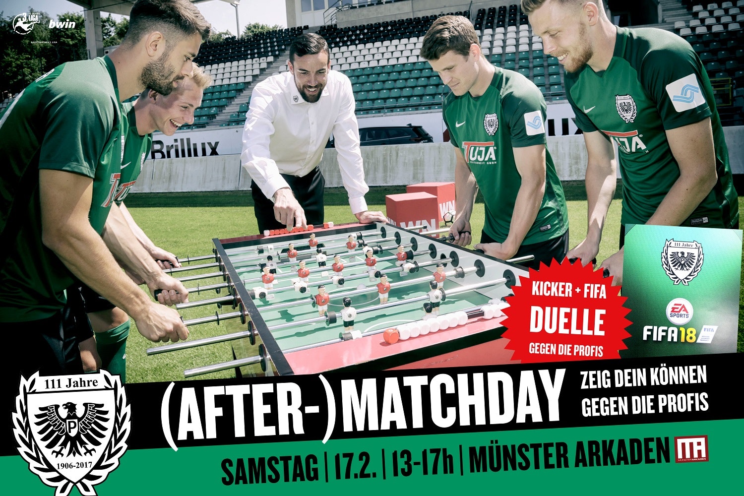 (after-) matchday MÜNSTER ARKADEN