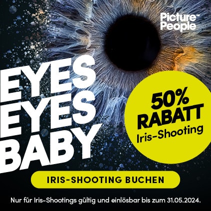 EYES EYES BABY – Iris-Shooting bei PicturePeople