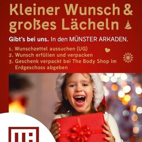 Weihnachtszeit in den MÜNSTER ARKADEN